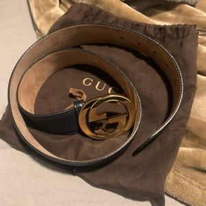 Gucci Signature leather belt